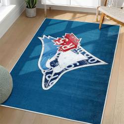 MLB Toronto Blue Jays Area Rug Non-Slip Baseball Carpet Home Decor Gift Idea For Fans TBJ181