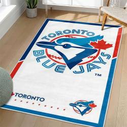 MLB Toronto Blue Jays Area Rug Non-Slip Baseball Carpet Home Decor Gift Idea For Fans TBJ190