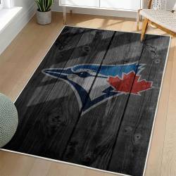 MLB Toronto Blue Jays Area Rug Non-Slip Baseball Carpet Home Decor Gift Idea For Fans TBJ194