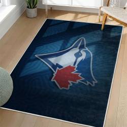 MLB Toronto Blue Jays Area Rug Non-Slip Baseball Carpet Home Decor Gift Idea For Fans TBJ202