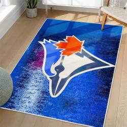 MLB Toronto Blue Jays Area Rug Non-Slip Baseball Carpet Home Decor Gift Idea For Fans TBJ203
