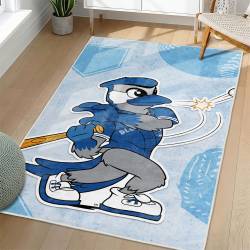 MLB Toronto Blue Jays Area Rug Non-Slip Baseball Carpet Home Decor Gift Idea For Fans TBJ225
