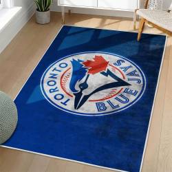 MLB Toronto Blue Jays Area Rug Non-Slip Baseball Carpet Home Decor Gift Idea For Fans TBJ244