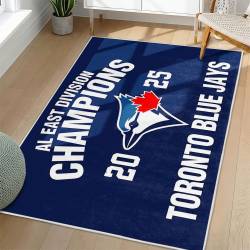 MLB Toronto Blue Jays Area Rug Non-Slip Baseball Carpet Home Decor Gift Idea For Fans TBJ270