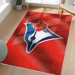 MLB Toronto Blue Jays Area Rug Non-Slip Baseball Carpet Home Decor Gift Idea For Fans TBJ278