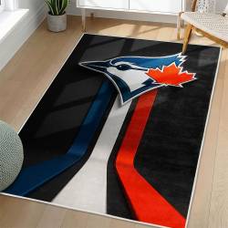 MLB Toronto Blue Jays Area Rug Non-Slip Baseball Carpet Home Decor Gift Idea For Fans TBJ61