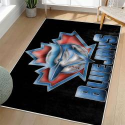 MLB Toronto Blue Jays Area Rug Non-Slip Baseball Carpet Home Decor Gift Idea For Fans TBJ72