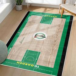 NBA Boston Celtics Rectangle Rug Personalized Non-Slip Carpet Gift For Basketball Fans BC144