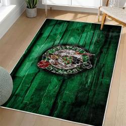 NBA Boston Celtics Rectangle Rug Personalized Non-Slip Carpet Gift For Basketball Fans BC148