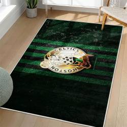 NBA Boston Celtics Rectangle Rug Personalized Non-Slip Carpet Gift For Basketball Fans BC184