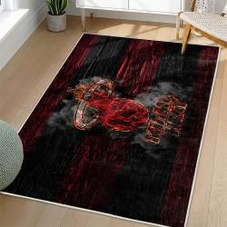 NBA Miami Heat Rectangle Rug Personalized Non-Slip Carpet Gift For Basketball Fans MH108
