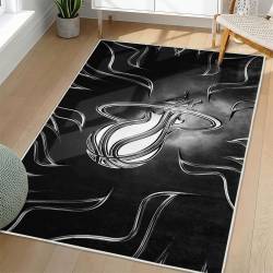 NBA Miami Heat Rectangle Rug Personalized Non-Slip Carpet Gift For Basketball Fans MH150