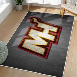 NBA Miami Heat Rectangle Rug Personalized Non-Slip Carpet Gift For Basketball Fans MH169