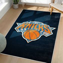 NBA New York Knicks Rectangle Rug Personalized Non-Slip Carpet Gift For Basketball Fans NYK101