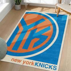 NBA New York Knicks Rectangle Rug Personalized Non-Slip Carpet Gift For Basketball Fans NYK131