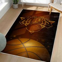 NBA New York Knicks Rectangle Rug Personalized Non-Slip Carpet Gift For Basketball Fans NYK138