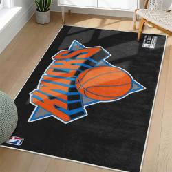 NBA New York Knicks Rectangle Rug Personalized Non-Slip Carpet Gift For Basketball Fans NYK154