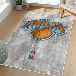 NBA New York Knicks Rectangle Rug Personalized Non-Slip Carpet Gift For Basketball Fans NYK156