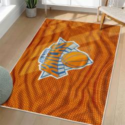 NBA New York Knicks Rectangle Rug Personalized Non-Slip Carpet Gift For Basketball Fans NYK165