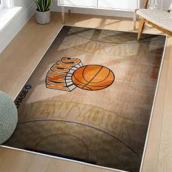 NBA New York Knicks Rectangle Rug Personalized Non-Slip Carpet Gift For Basketball Fans NYK185