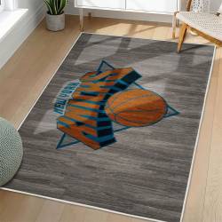 NBA New York Knicks Rectangle Rug Personalized Non-Slip Carpet Gift For Basketball Fans NYK74