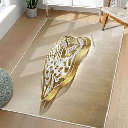 NFL Jacksonville Jaguars Rectangle Rug Personalized Non-Slip Carpet Gift For Football Fans JJ121