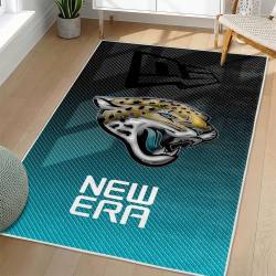 NFL Jacksonville Jaguars Rectangle Rug Personalized Non-Slip Carpet Gift For Football Fans JJ177