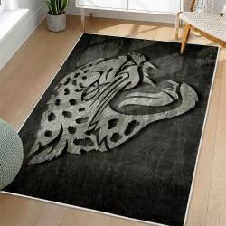 NFL Jacksonville Jaguars Rectangle Rug Personalized Non-Slip Carpet Gift For Football Fans JJ211