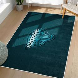 NFL Jacksonville Jaguars Rectangle Rug Personalized Non-Slip Carpet Gift For Football Fans JJ212