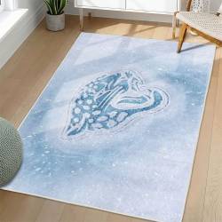 NFL Jacksonville Jaguars Rectangle Rug Personalized Non-Slip Carpet Gift For Football Fans JJ219