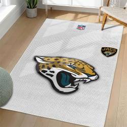 NFL Jacksonville Jaguars Rectangle Rug Personalized Non-Slip Carpet Gift For Football Fans JJ220