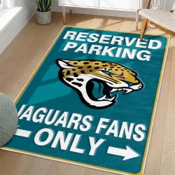 NFL Jacksonville Jaguars Rectangle Rug Personalized Non-Slip Carpet Gift For Football Fans JJ225