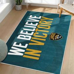 NFL Jacksonville Jaguars Rectangle Rug Personalized Non-Slip Carpet Gift For Football Fans JJ60