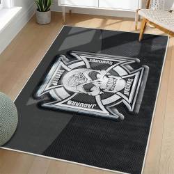 NFL Jacksonville Jaguars Rectangle Rug Personalized Non-Slip Carpet Gift For Football Fans JJ63