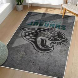 NFL Jacksonville Jaguars Rectangle Rug Personalized Non-Slip Carpet Gift For Football Fans JJ77