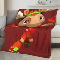 Personalized 2026 World Cup Fleece Blanket Soft Plush Soccer Fan Gift WC2620