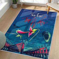 Pink Floyd Area Rug Non-slip Rock Music Carpet Gift Idea For Fans PFO100