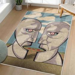 Pink Floyd Area Rug Non-slip Rock Music Carpet Gift Idea For Fans PFO101