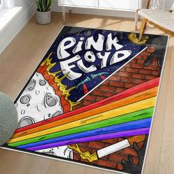 Pink Floyd Area Rug Non-slip Rock Music Carpet Gift Idea For Fans PFO104