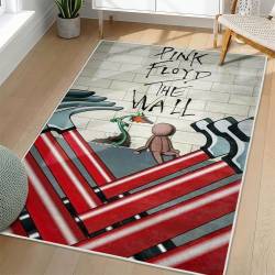 Pink Floyd Area Rug Non-slip Rock Music Carpet Gift Idea For Fans PFO112