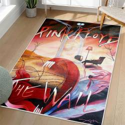 Pink Floyd Area Rug Non-slip Rock Music Carpet Gift Idea For Fans PFO118