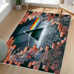 Pink Floyd Area Rug Non-slip Rock Music Carpet Gift Idea For Fans PFO119