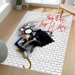 Pink Floyd Area Rug Non-slip Rock Music Carpet Gift Idea For Fans PFO122