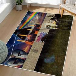 Pink Floyd Area Rug Non-slip Rock Music Carpet Gift Idea For Fans PFO124