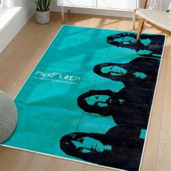 Pink Floyd Area Rug Non-slip Rock Music Carpet Gift Idea For Fans PFO126