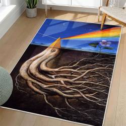 Pink Floyd Area Rug Non-slip Rock Music Carpet Gift Idea For Fans PFO128