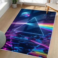 Pink Floyd Area Rug Non-slip Rock Music Carpet Gift Idea For Fans PFO135
