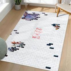 Pink Floyd Area Rug Non-slip Rock Music Carpet Gift Idea For Fans PFO136