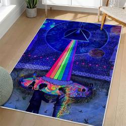 Pink Floyd Area Rug Non-slip Rock Music Carpet Gift Idea For Fans PFO141