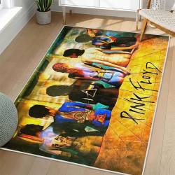 Pink Floyd Area Rug Non-slip Rock Music Carpet Gift Idea For Fans PFO147